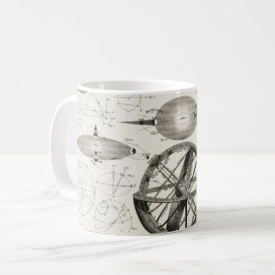 Mug Globe d'astronomie Vintage