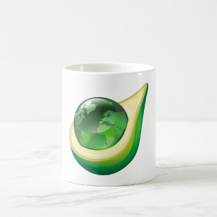 Mug Globe d'Avocado