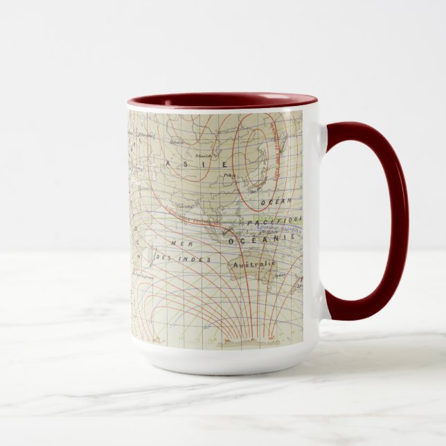 Mug Globe Terrestre de Le Magnetisme du (Droite)