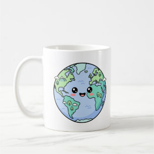Mug Globe Terrestre Mignon Cadeau d'Appréciation pour