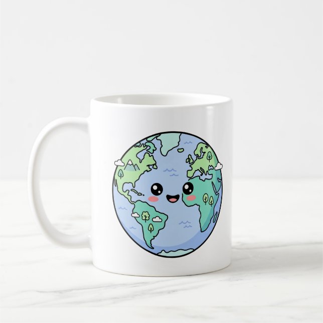 Mug Globe Terrestre Mignon Cadeau d'Appréciation pour  (Gauche)