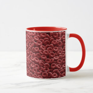 MUG GLOBULES ROUGES HUMAINES