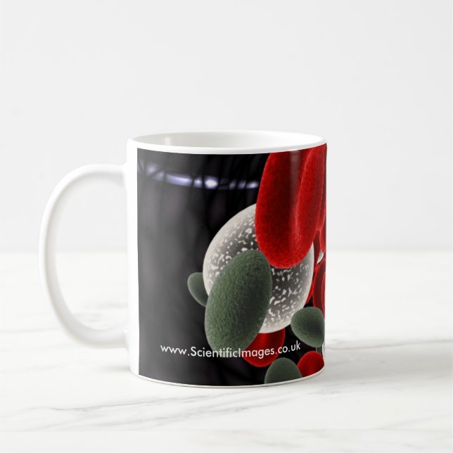 Mug Globules sanguins (Gauche)
