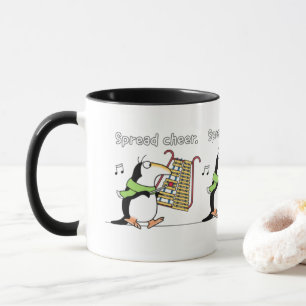 Mug GLOCKENSPIEL PENGUIN "Spread Cheer" Sandra Boynton