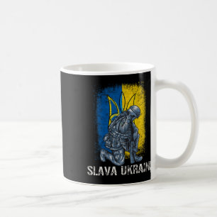 Mug Gloire à l'Ukraine Slava Ukraïni Trident Pro Ukrai