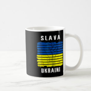 Mug Gloire à l'Ukraine Soutien à l'Ukraine Vintage Dra