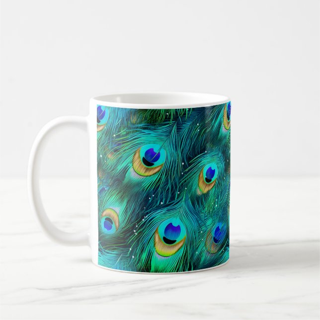 Mug Gloire de paon (Gauche)