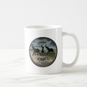 Mug Gloire de trompette de Mara Éléphant africain Zèbr