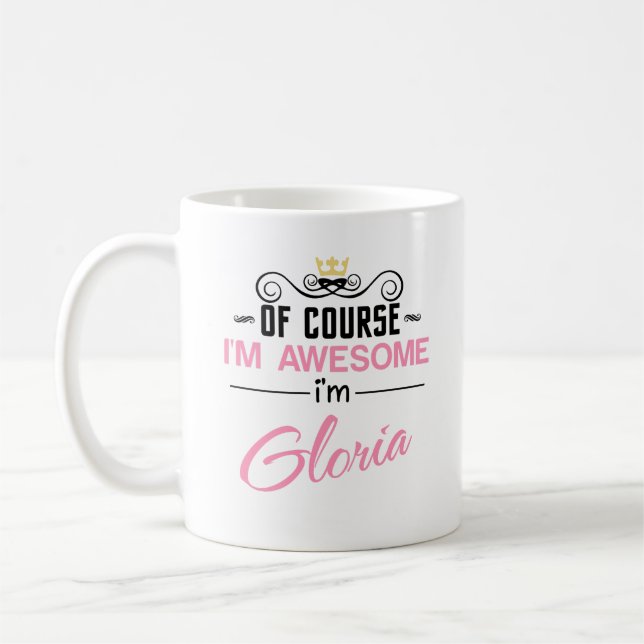 Mug Gloria Bien sûr Je suis un nom génial (Gauche)