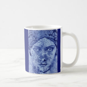 Mug Gloria Swanson en bleu
