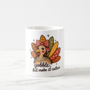 Mug Glousse, Mais Rends-le Mignon Dinde de Thanksgivin