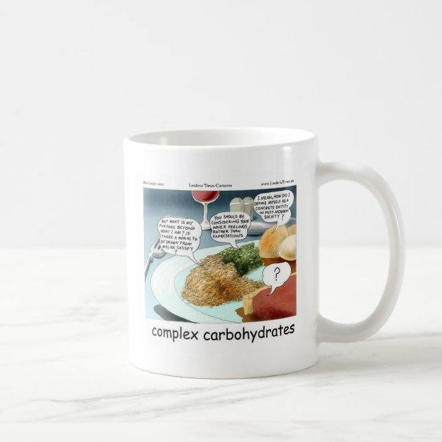 Mug Glucides Beaucoup Trop Complexes Cadeaux et T-Shir (Droite)