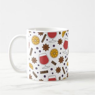 Mug Gluhwein ingrédients de la boisson chaude de Noë