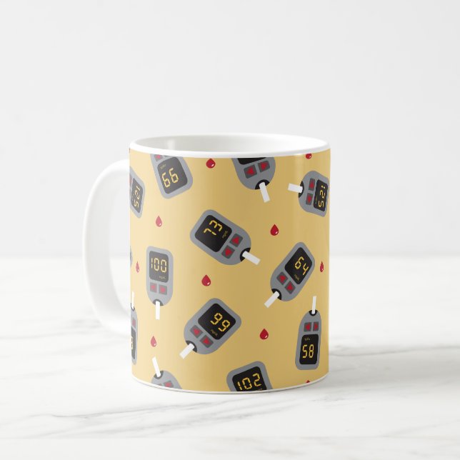 Mug Glukomètre (Devant gauche)