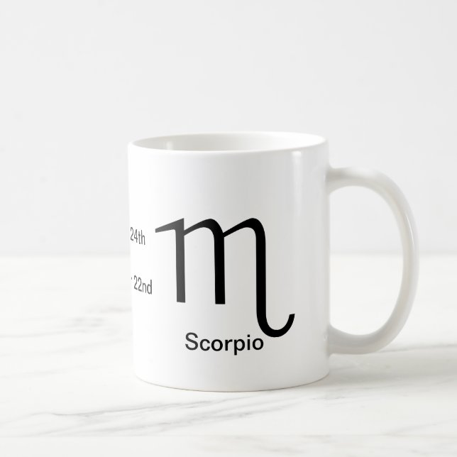 Mug - glyphe Scorpio (Droite)