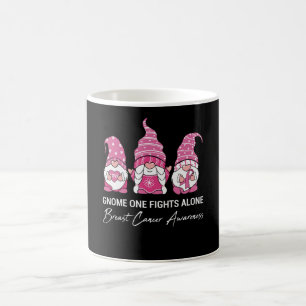 Mug Gnome combat seul Famille jumelant cancer du sein