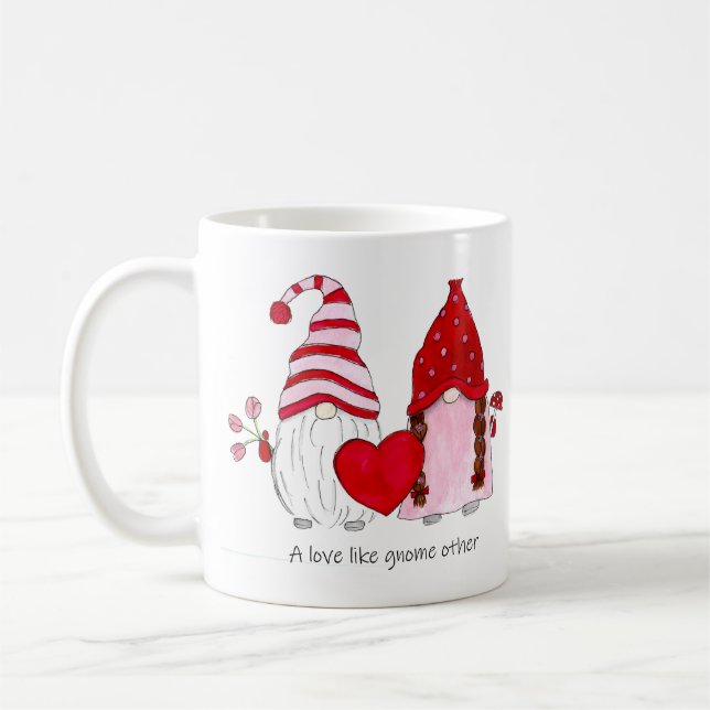 Mug Gnome Couple Un amour comme gnome autre (Gauche)