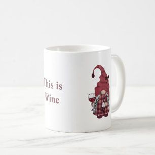 Mug Gnome de vin Personnaliser C'est du vin