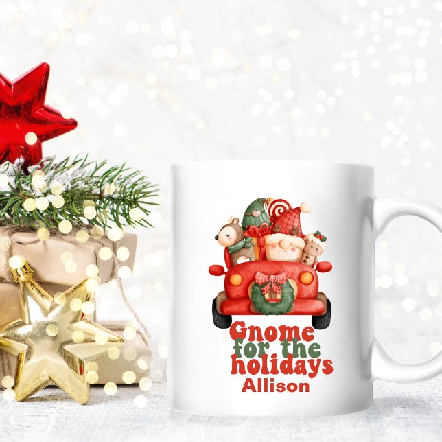 Mug Gnome drôle pour les fêtes Noël (Créateur téléchargé)