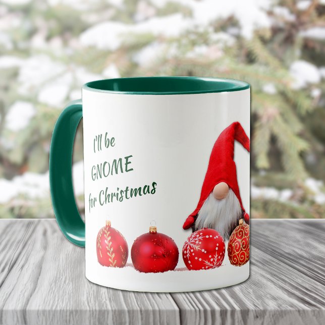 Mug Gnome drôle pour Noël (Créateur téléchargé)