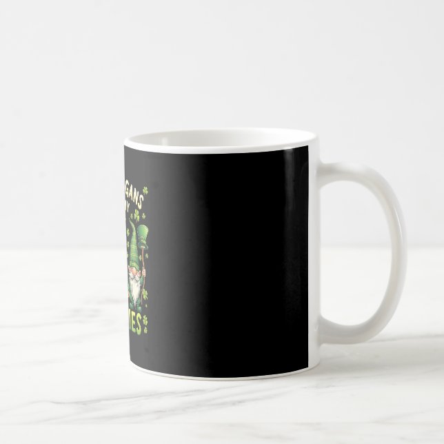 Mug Gnome Iris de la Saint-Patrick pour femmes Shamroc (Droite)