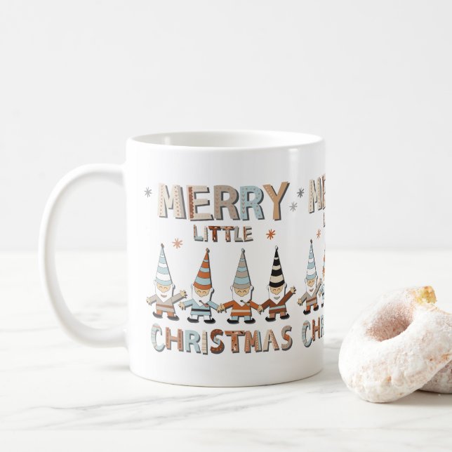 Mug Gnome Joyeux Petit Noël (Avec donut)