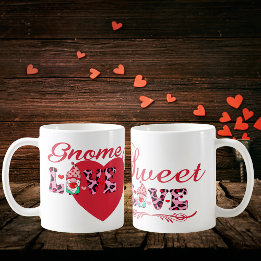 Mug Gnome Love Sweet Love Valentines