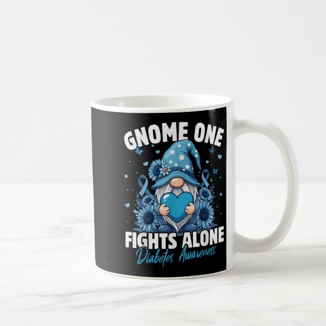 Mug Gnome One combat seul la sensibilisation au diabèt (Droite)