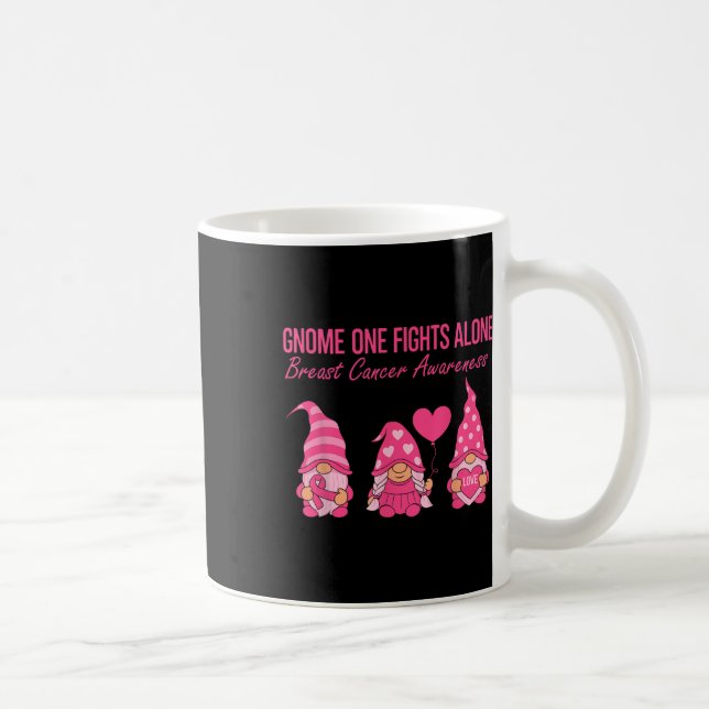 Mug Gnome One combat seul le cancer du sein sensibilis (Droite)