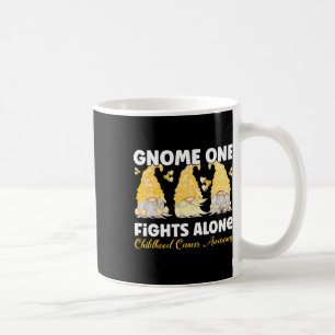 Mug Gnome One se bat seul Or Sensibilisation au cancer