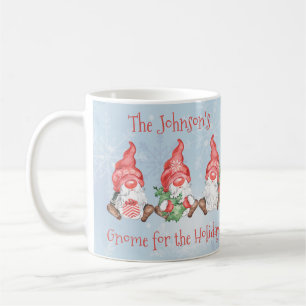 Mug Gnome scandinave pour les fêtes Personnalisé