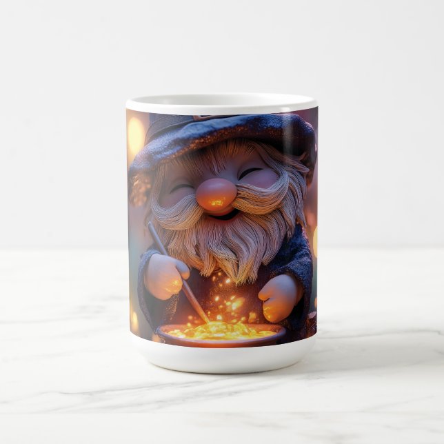Mug Gnome souriant Stirring Magic Pot (Centre)