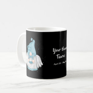 Mug Gnome Taurus Astrologie Signal Angel Votre Nom