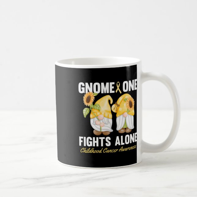 Mug Gnome un combat seul pour la sensibilisation au ca (Droite)