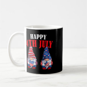 Mug Gnomes 4 juillet Indépendance américaine Patriote