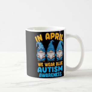 Mug Gnomes de sensibilisation à l'autisme en avril nou