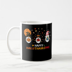 Mug Gnomes Lover Halloween Joyeux Noël Joyeux Happy Ha