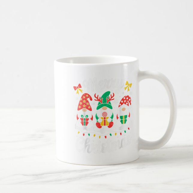 Mug Gnomes Xmas Drôle Joyeux Escouade De Noël Pour Hom (Droite)