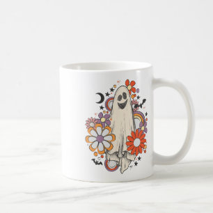 Mug Gnoovy Vintage rétro Halloween Couleurs Fleur Fant