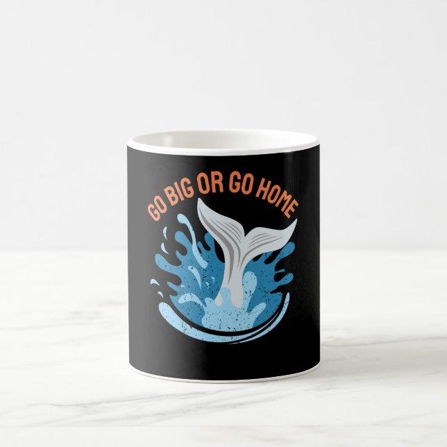 Mug Go Big Ou Go Home Swimmer Design (Centre)