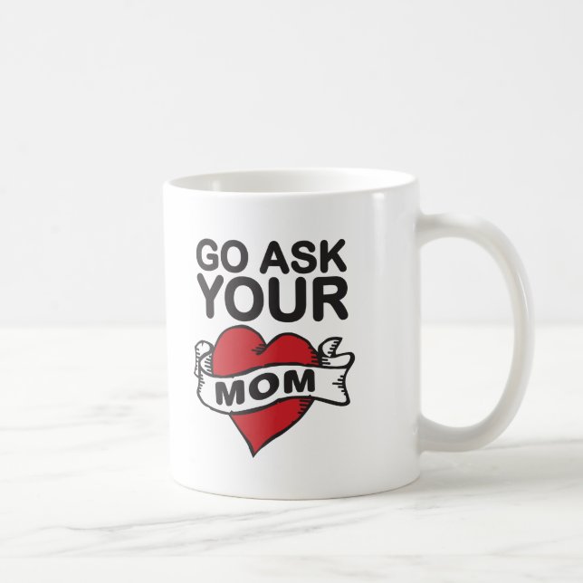 Mug Go demandent à votre maman (Droite)