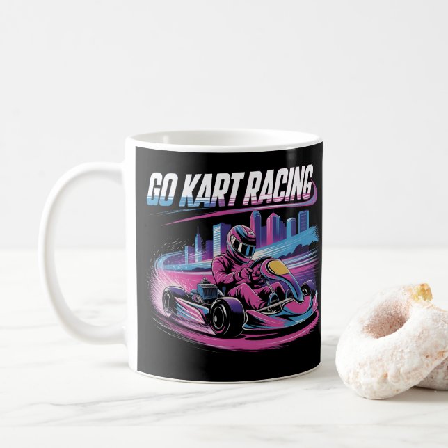 Mug Go Kart Racing (Avec donut)