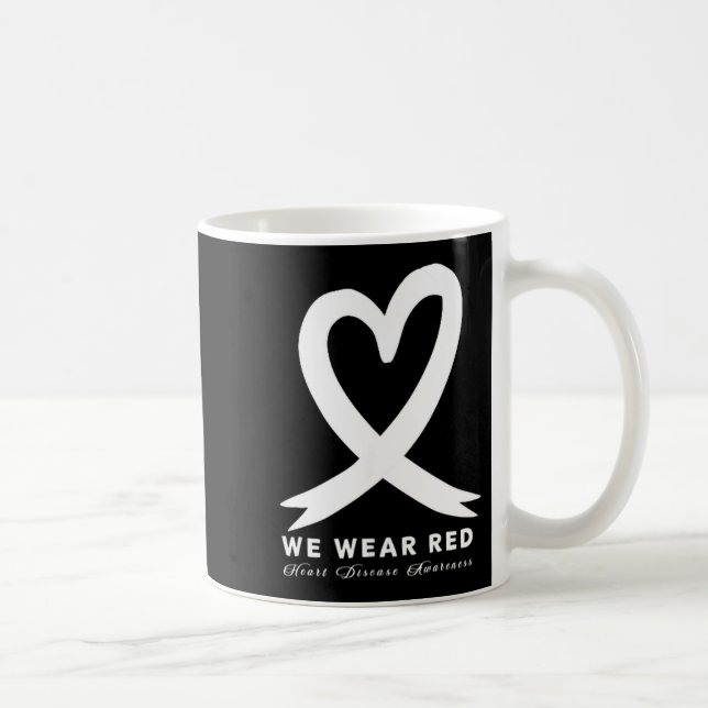 Mug Go Red In February Heart Disease Awareness Health  (Droite)