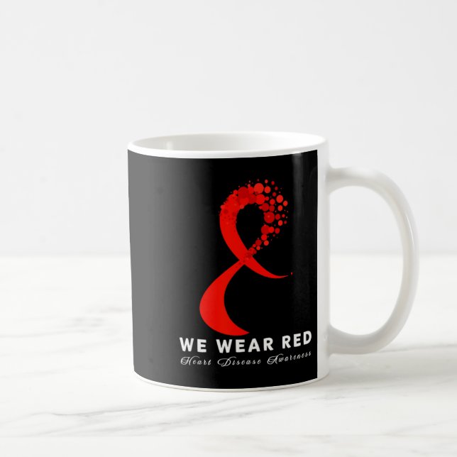 Mug Go Red In February Heart Disease Awareness Health  (Droite)