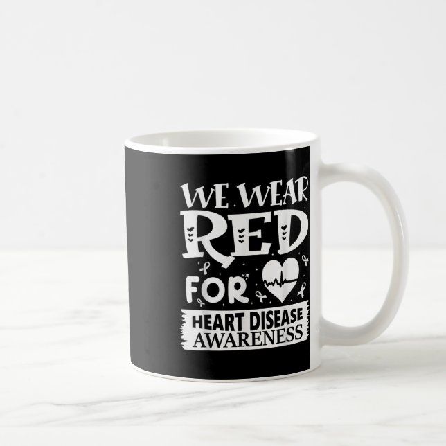 Mug Go Red - Sensibilisation Pour Nous Mois De Santé C (Droite)