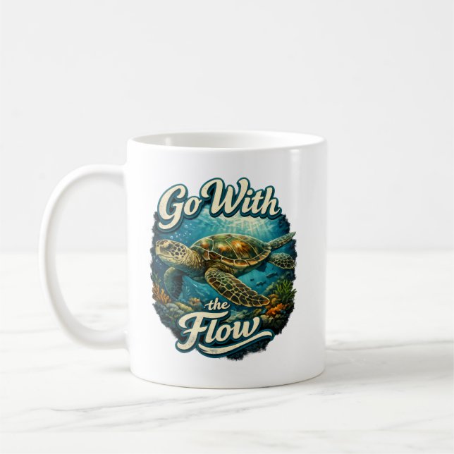Mug Go With The Flow  (Gauche)