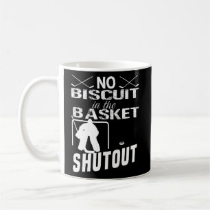 Mug Goalie De Hockey Sur Glace Pas De Biscuit Dans Le