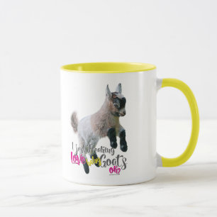 Mug GOAT LOVE   Je viens de freaking LOVE Baby Chèvres