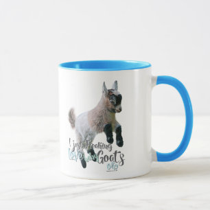 Mug GOAT LOVE   Je viens de freaking LOVE Baby Chèvres