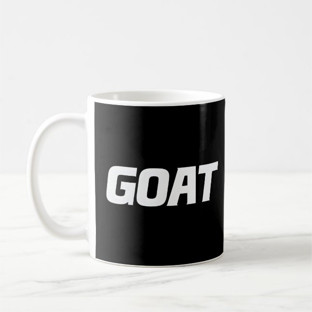 Mug GOAT - Plus grand de tous les temps Téméraire Desi (Gauche)
